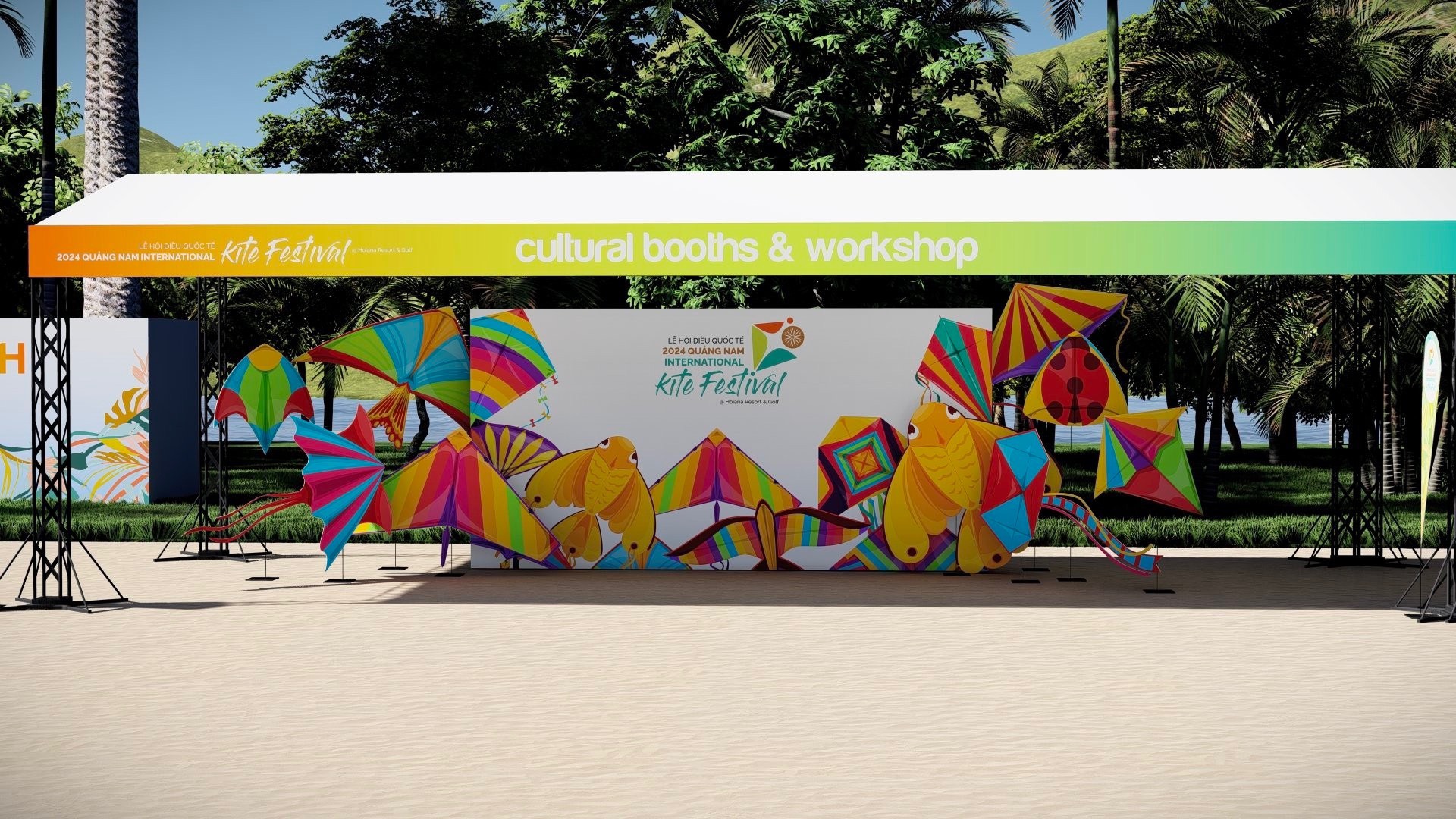 Sắp diễn ra lễ hội diều quốc tế lần đầu tổ chức ở Quảng Nam