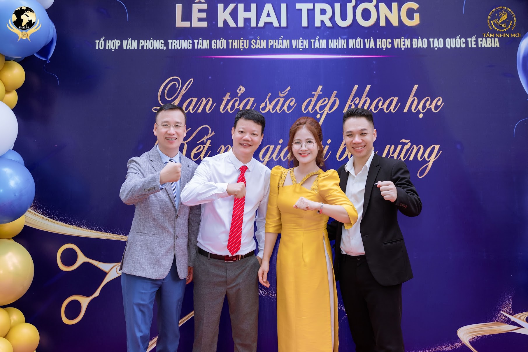 Ra mắt tổ hợp Viện Tầm Nhìn Mới & Học viện Quốc tế FABIA: Cột mốc mới kết nối tri thức, công nghệ và sắc đẹp Ra mắt tổ hợp Viện Tầm Nhìn Mới & Học viện Quốc tế FABIA: Cột mốc mới kết nối tri thức, công nghệ và sắc đẹp