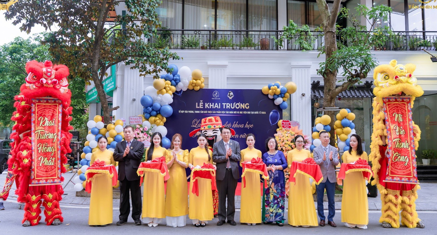 Ra mắt tổ hợp Viện Tầm Nhìn Mới & Học viện Quốc tế FABIA: Cột mốc mới kết nối tri thức, công nghệ và sắc đẹp Ra mắt tổ hợp Viện Tầm Nhìn Mới & Học viện Quốc tế FABIA: Cột mốc mới kết nối tri thức, công nghệ và sắc đẹp