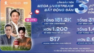Livestream bán căn hộ: Liệu có thể "chốt đơn"?
