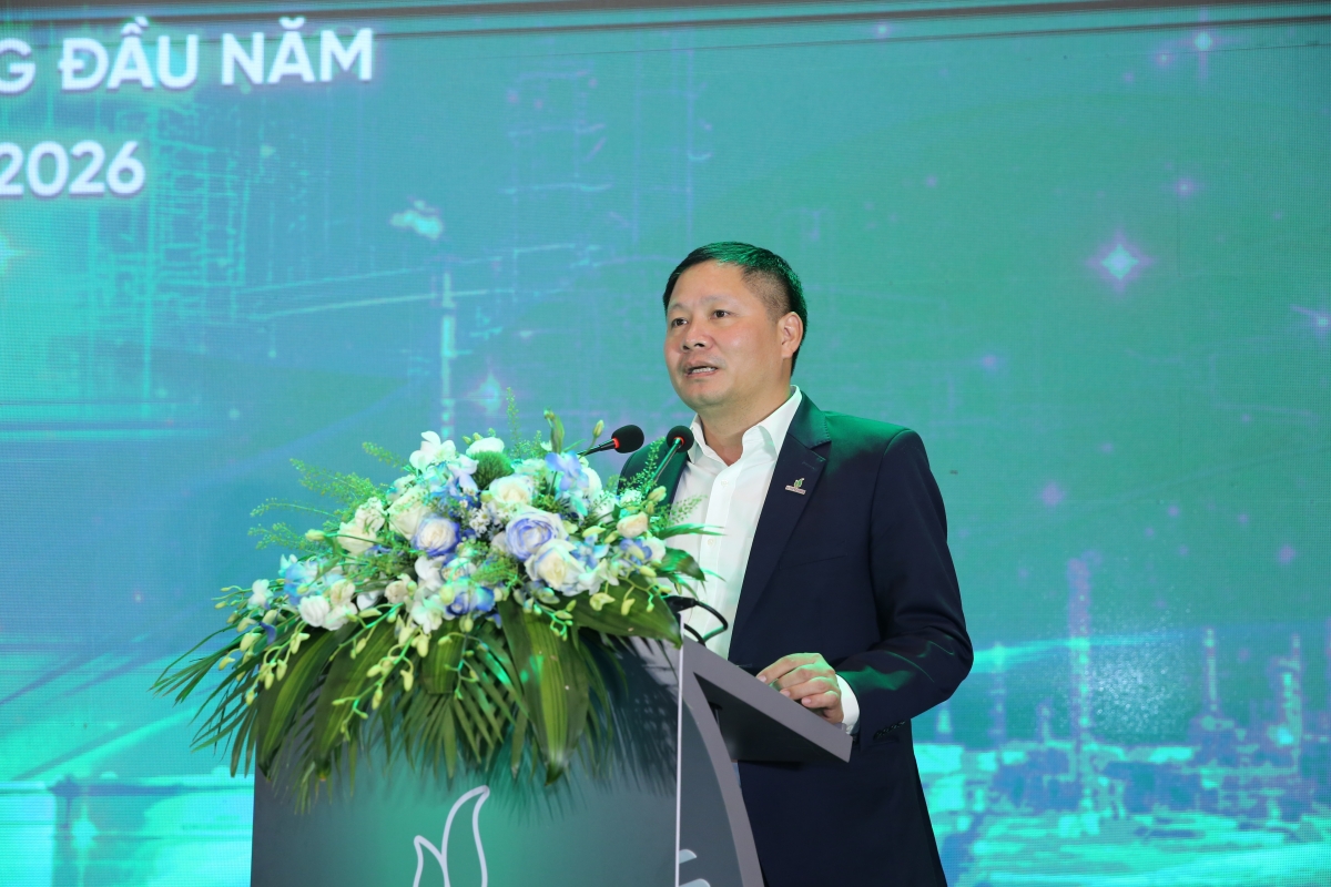 Ông Bùi Ngọc Dương - Chủ tịch HĐQT BSR cảm ơn sự quan tâm, chỉ đạo sát sao của lãnh đạo Petrovietnam.Ảnh: BSR Ông Bùi Ngọc Dương - Chủ tịch HĐQT BSR cảm ơn sự quan tâm, chỉ đạo sát sao của lãnh đạo Petrovietnam.Ảnh: BSR