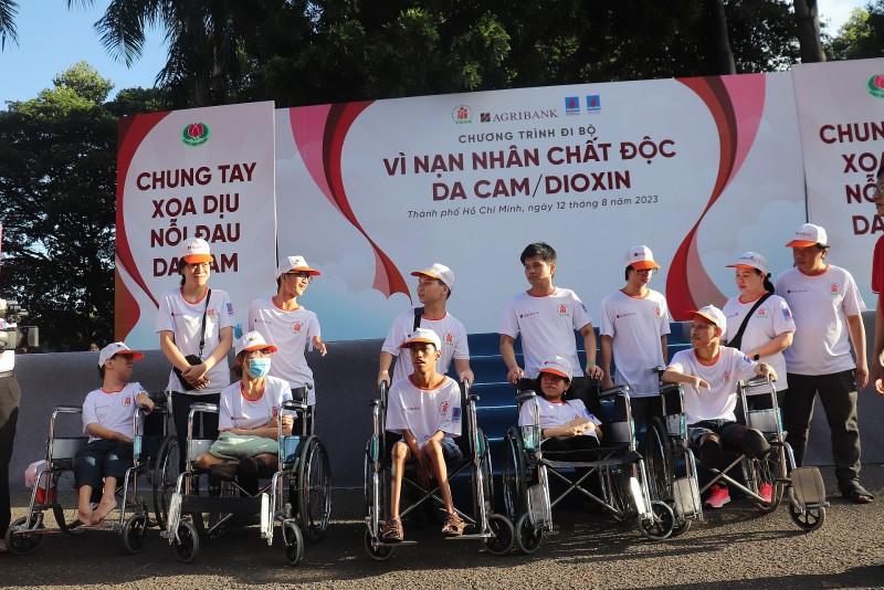 Agribank đồng hành chương trình vì nạn nhân chất độc màu da cam/dioxin