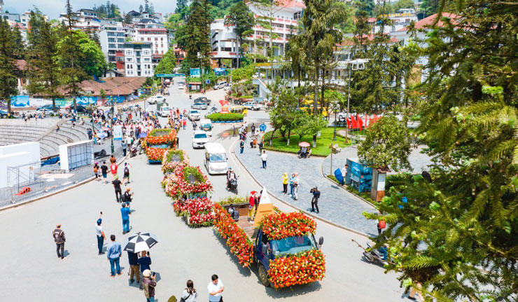 Sa Pa kín phòng, dự kiến đón 120.000 khách dịp Quốc khánh 2.9 Sa Pa kín phòng, dự kiến đón 120.000 khách dịp Quốc khánh 2.9