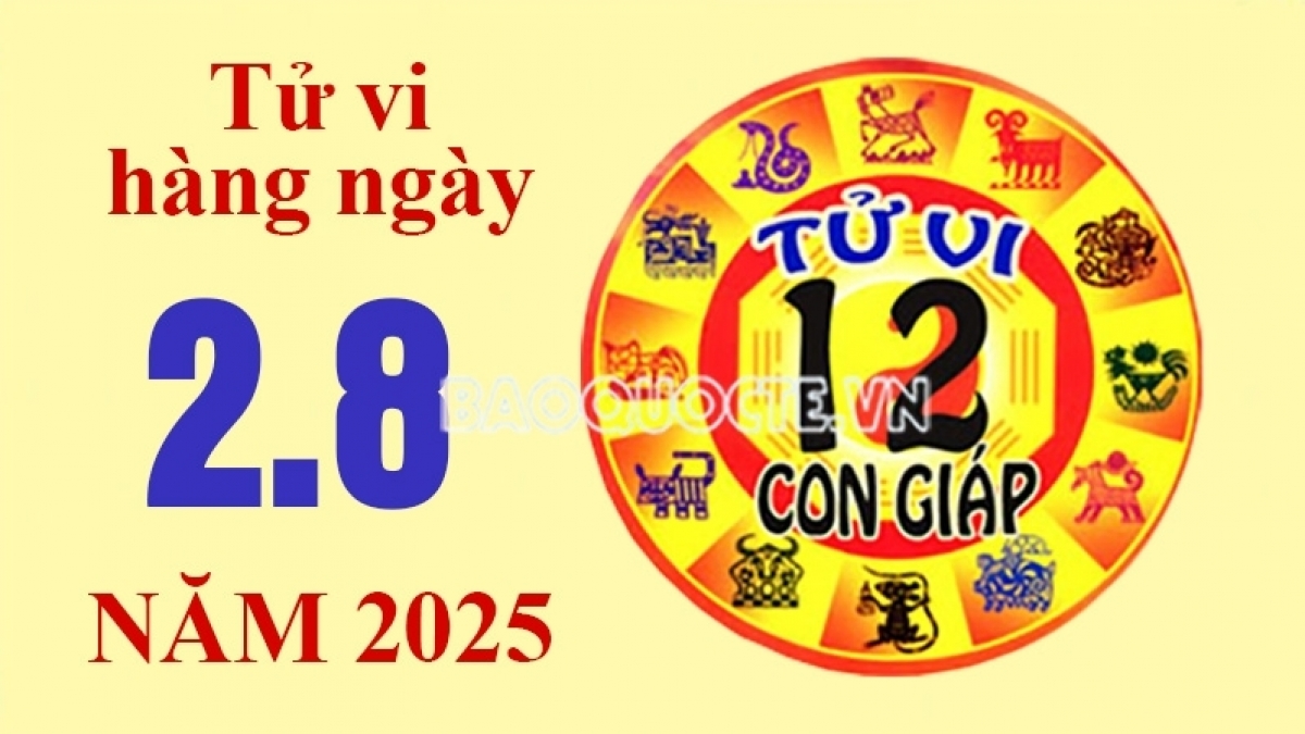 Tử vi hôm nay, xem tử vi 12 con giáp hôm nay ngày 2/8/2025: Tuổi Sửu tình cảm thiếu niềm tin Tử vi hôm nay, xem tử vi 12 con giáp hôm nay ngày 2/8/2025: Tuổi Sửu tình cảm thiếu niềm tin