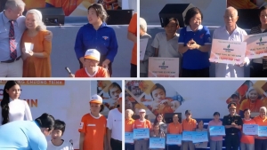 Gần 6.000 người tham gia đi bộ vì nạn nhân chất độc da cam tại TP.HCM