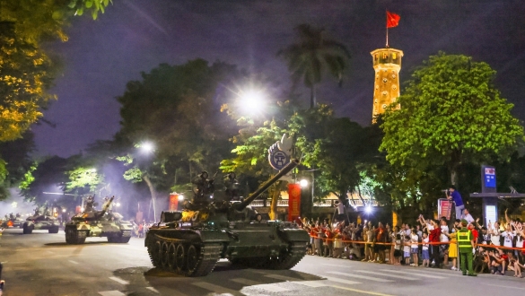 Lễ Sơ duyệt cấp Nhà nước tối 27/8 diễu binh, diễu hành A80