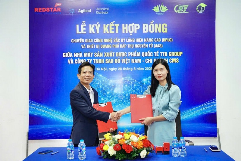 TTB Group và Sao Đỏ Việt Nam ký kết chuyển giao công nghệ kiểm nghiệm dược phẩm TTB Group và Sao Đỏ Việt Nam ký kết chuyển giao công nghệ kiểm nghiệm dược phẩm