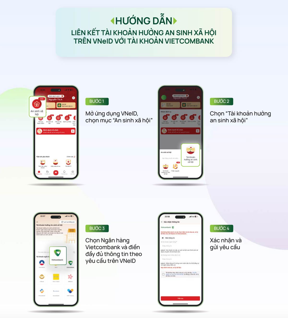 Ngân hàng tặng tiền, vàng cho khách liên kết tài khoản VNeID Ngân hàng tặng tiền, vàng cho khách liên kết tài khoản VNeID