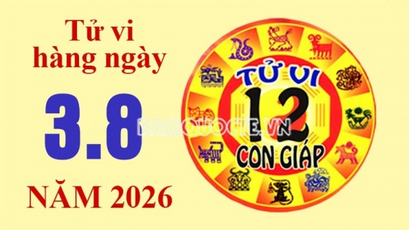 Tử vi hôm nay, xem tử vi 12 con giáp hôm nay ngày 3/8/2026: Tuổi Mùi tài lộc thăng hoa