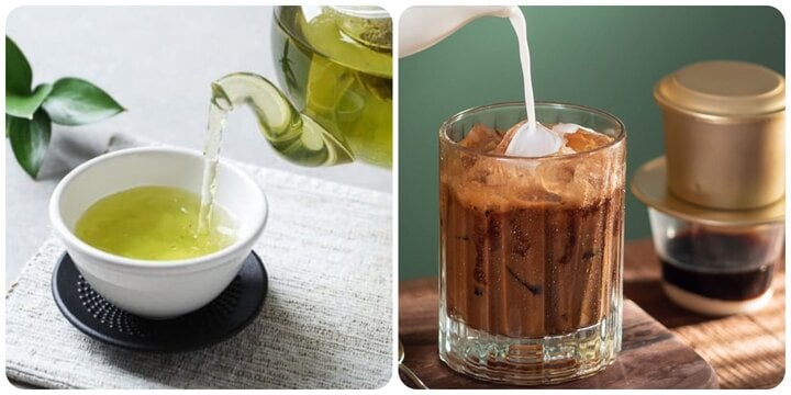 Nước chè xanh và cà phê: Loại nào tốt hơn cho sức khoẻ? Nước chè xanh và cà phê: Loại nào tốt hơn cho sức khoẻ?