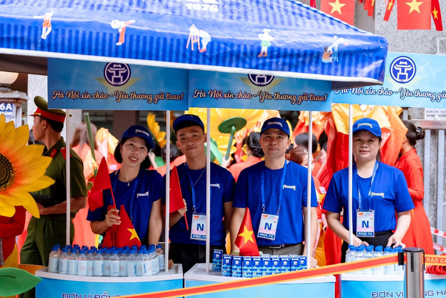 Gần 1 triệu sản phẩm Vinamilk tiếp sức Đại lễ Kỷ niệm 80 năm Quốc Khánh 2/9