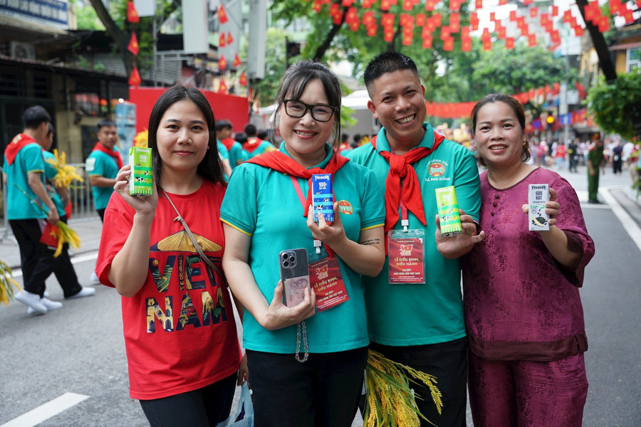 Gần 1 triệu sản phẩm Vinamilk tiếp sức Đại lễ Kỷ niệm 80 năm Quốc Khánh 2/9