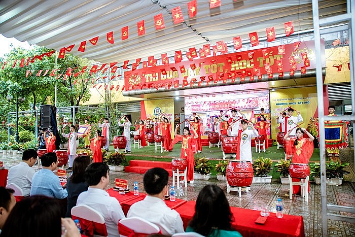 Khánh thành phòng thực hành giáo dục STEM tại Trường THCS Tây Mỗ Hà Nội: Khánh thành phòng thực hành giáo dục STEM tại Trường THCS Tây Mỗ