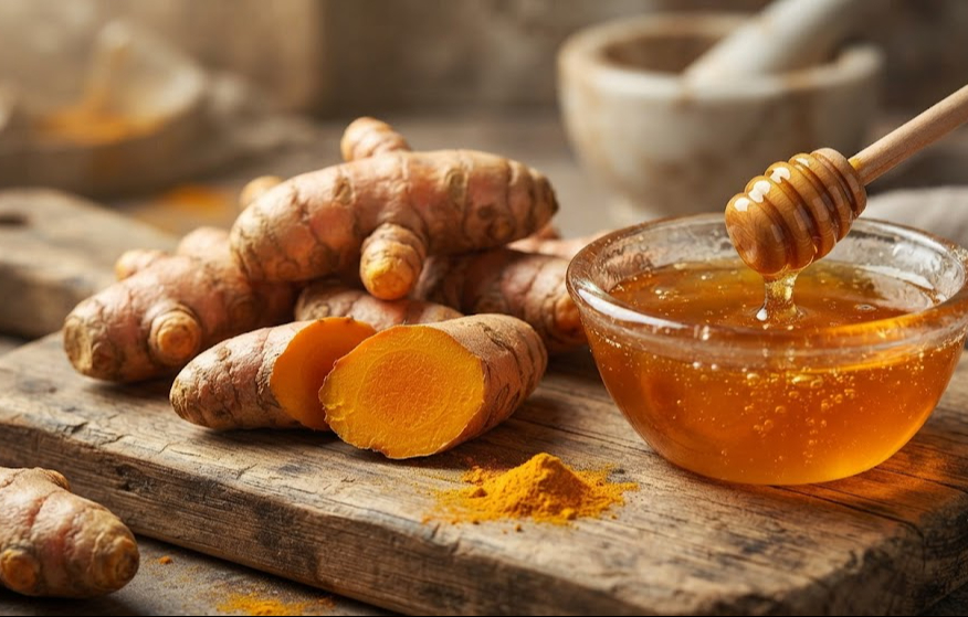 Cách làm mờ nám, tàn nhang bằng nghệ tươi và mật ong Cách làm mờ nám, tàn nhang bằng nghệ tươi và mật ong
