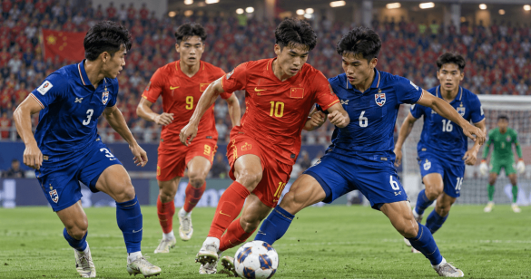 Trực tiếp tỉ số U23 Trung Quốc vs U23 Thái Lan: Hàng thủ chắc chắn gặp sức công 8 bàn