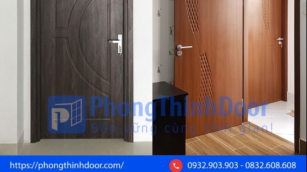 Cửa nhựa giả gỗ - Xu hướng thiết kế nội thất hiện đại