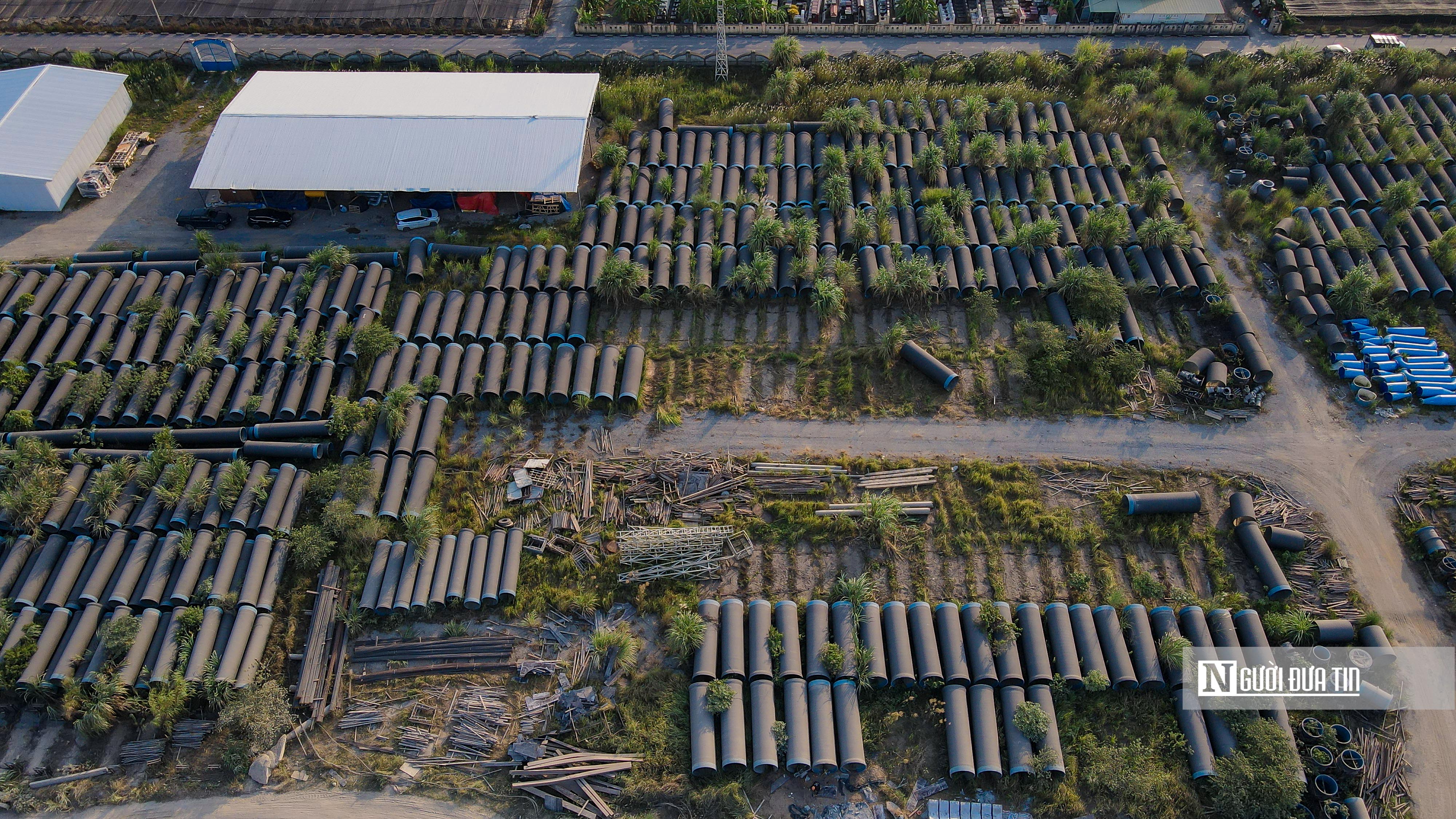 Nhà máy nước mặt sông Hồng ngổn ngang sau 8 năm thi công