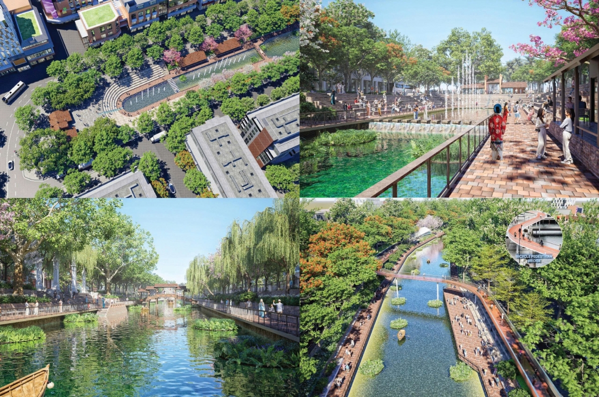 Khi cảnh quan được hồi sinh, bất động sản sẽ lên giá