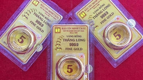 Giá vàng nhẫn tăng thêm 3 triệu đồng/lượng