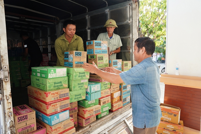 Vinamilk và hành trình sẻ chia với người dân hậu thiên tai