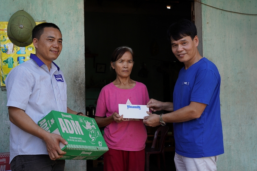 Vinamilk và hành trình sẻ chia với người dân hậu thiên tai