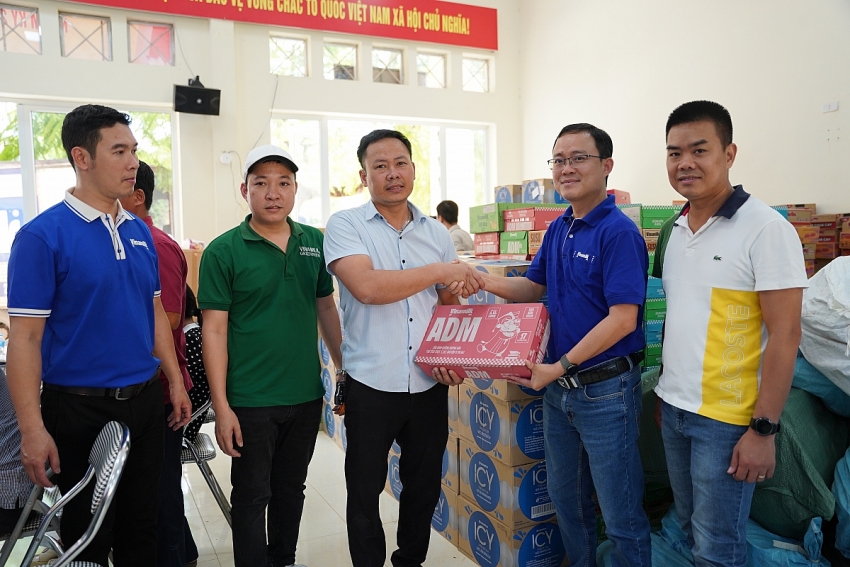 Vinamilk và hành trình sẻ chia với người dân hậu thiên tai