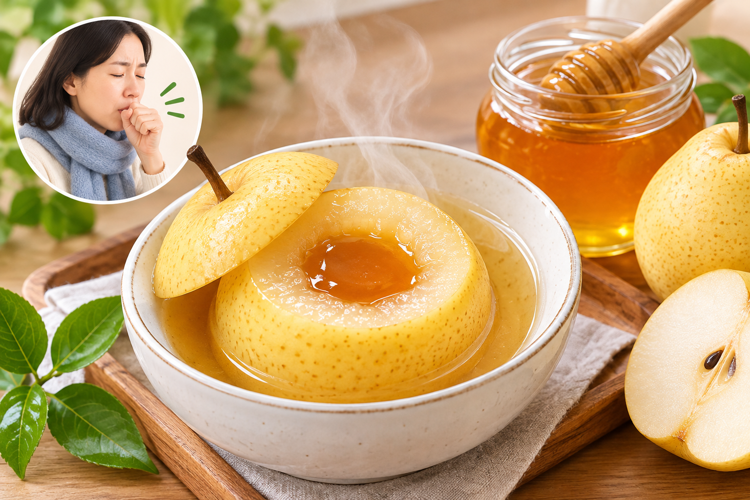 4 cách giảm ho bằng quả lê 4 cách giảm ho bằng quả lê
