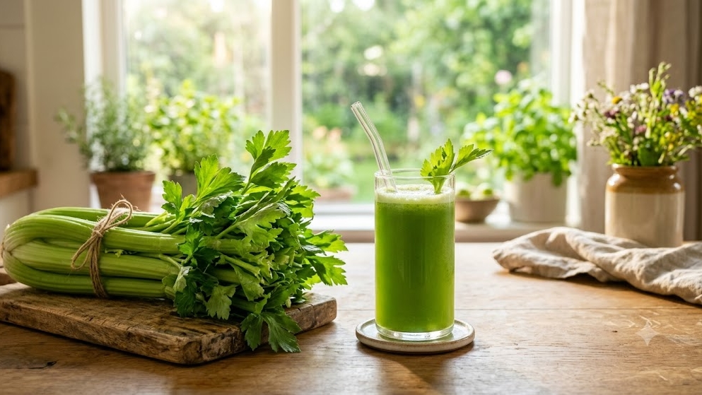 5 lợi ích sức khỏe khi uống nước ép cần tây mỗi ngày
