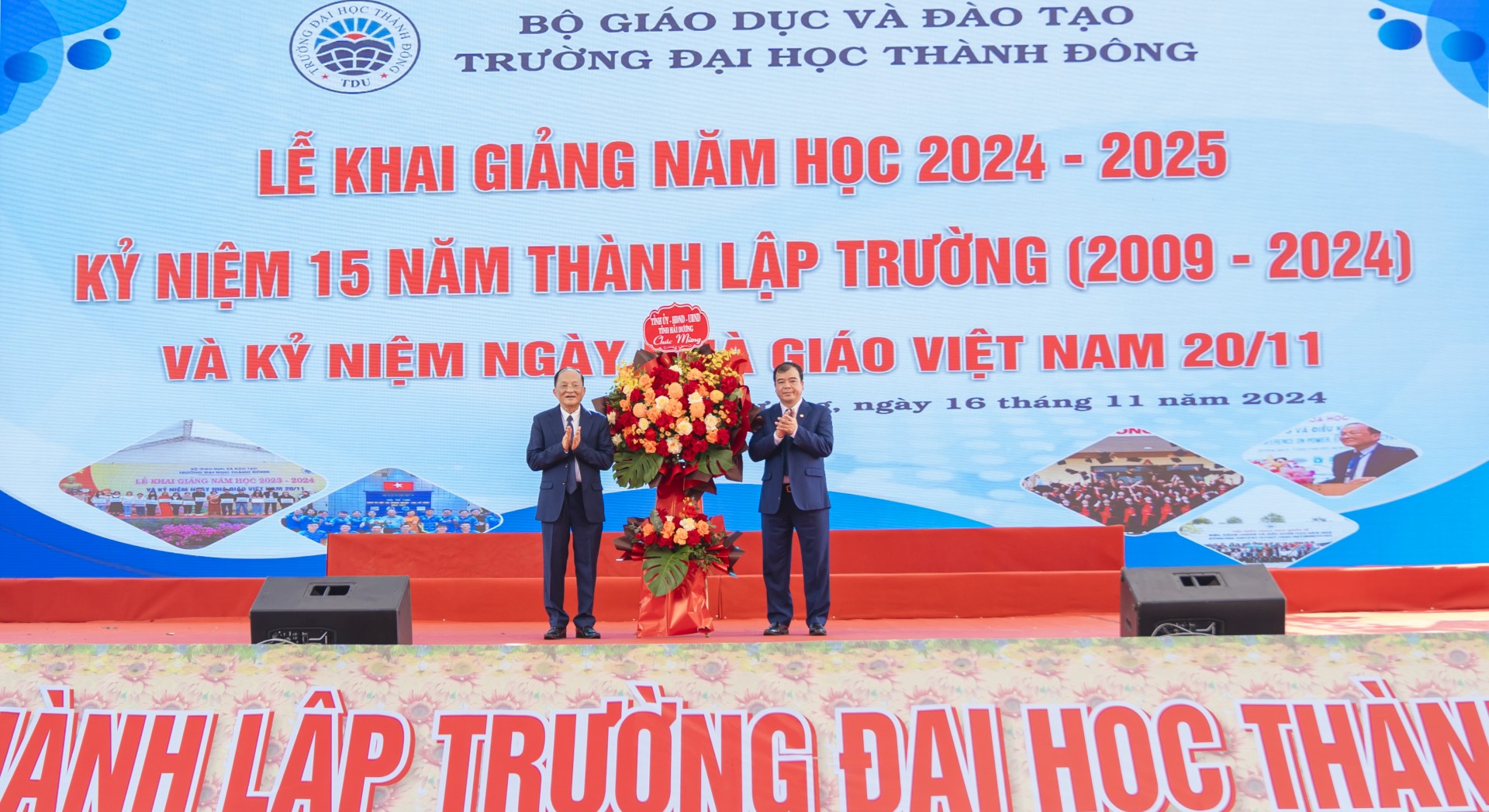 Trường Đại học Thành Đông tổ chức Lễ kỷ niệm 15 năm ngày thành lập trường