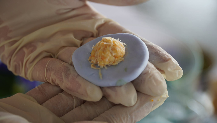 Món chè cua độc lạ tại Ngày hội Cua Cà Mau Món chè cua độc lạ tại Ngày hội Cua Cà Mau