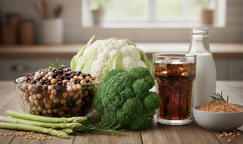 6 loại thực phẩm phổ biến gây đầy hơi và chướng bụng