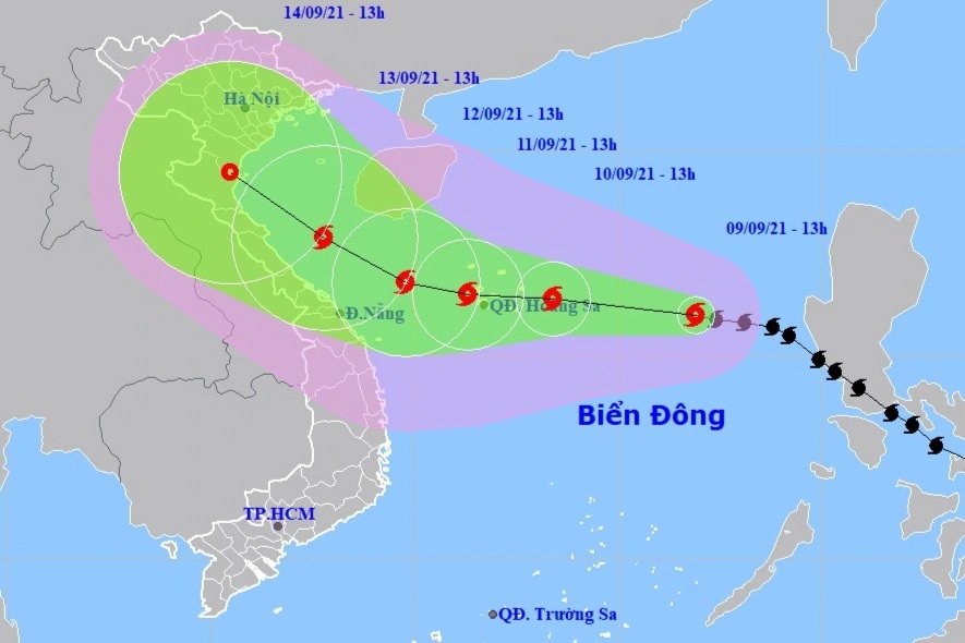Dự kiến sơ tán hơn 766.000 người trong vùng ảnh hưởng của bão số 5 - 1