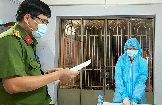 Đối tượng L&ecirc; Thanh Phong bị tạm giữ h&igrave;nh sự để điều tra