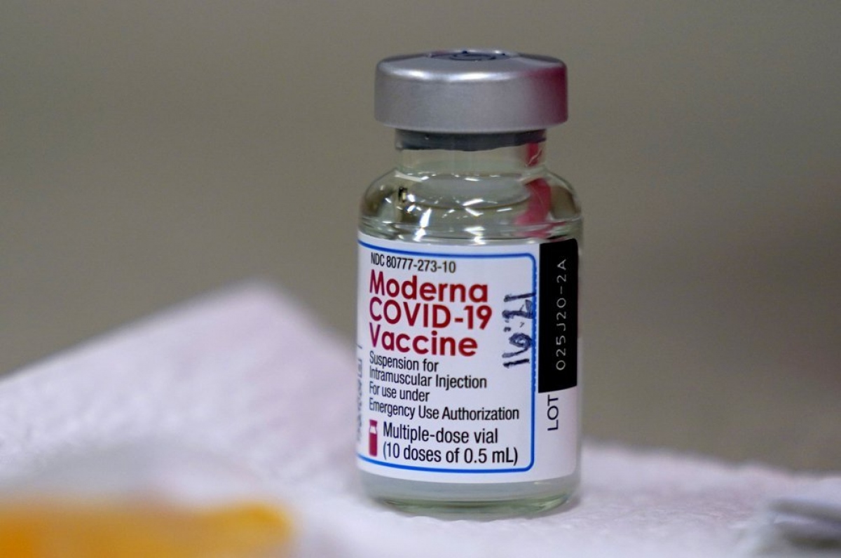 Vaccine Moderna. (Ảnh: Reuters)